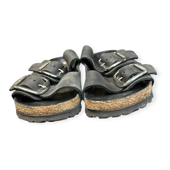 BIRKENSTOCK Women’s Black Arizona Double Buckle Sandals Size 8–8.5 or EU 39 - Picture 5 of 8